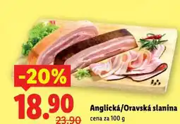 Lidl Oravská slanina nabídka