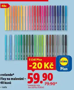 Lidl Fixy na malování nabídka
