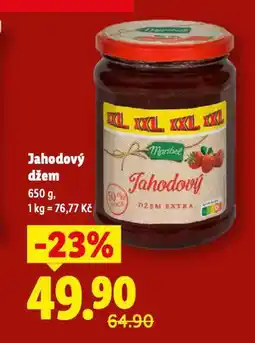 Lidl Jahodový džem nabídka