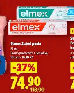 Lidl Elmex zubní pasta nabídka