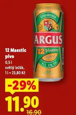Lidl Pivo argus nabídka