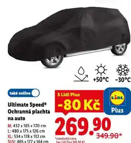 Lidl Ochranná plachta na auto nabídka