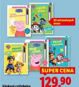 Lidl Výuková cvičebnice nabídka