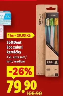 Lidl Softdent eco zubní kartáček nabídka