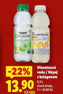 Lidl Vitamínová voda nabídka