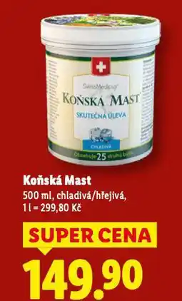 Lidl Koňská mast nabídka