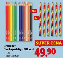 Lidl Jumbo pastelky nabídka