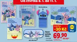 Lidl Školní potřeby stitch nabídka
