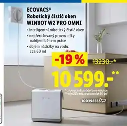 Lidl Robotický čistič oken nabídka