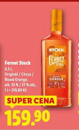 Lidl Fernet stock nabídka