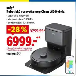 Lidl Robotický vysavač a mop nabídka