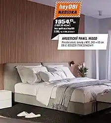 OBI Panel akustickýořech pří.plsť černá nabídka