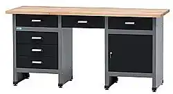 OBI Pracovní stůl1,70m Černá nabídka