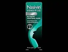 Benu Nasivin Sensitive 0,5 mg/ml nosní sprej, roztok 10 ml nabídka
