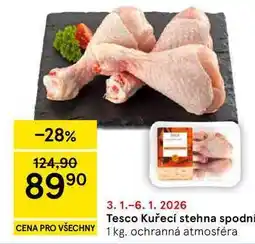 Tesco Tesco Kuřecí stehna spodní, 1 kg nabídka