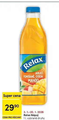 Tesco Relax Nápoj, 1 l nabídka