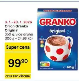 Tesco Orion Granko Original, 350 g, více druhů nabídka