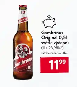 Qanto GAMBRINUS Originál nabídka