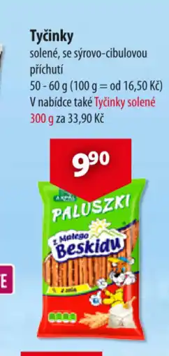 CBA Tyčinky nabídka