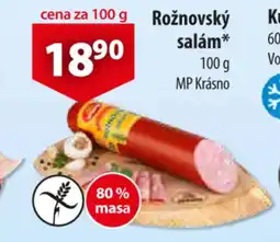 CBA Rožnovský salám nabídka