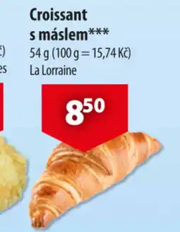 CBA Croissant s máslem nabídka