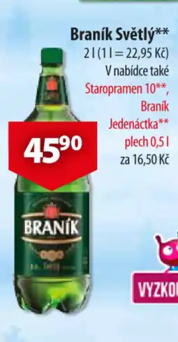 CBA BRANIK Světlý nabídka