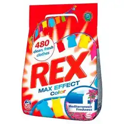 Barvy a laky drogerie Rex prací prášek 20 dávek, vybrané druhy 1.4kg nabídka