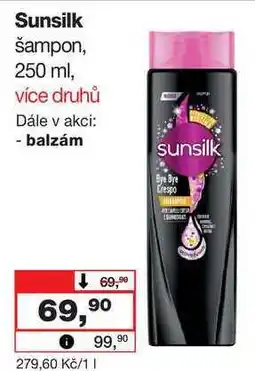Barvy a laky drogerie Sunsilk šampon, 250 ml nabídka