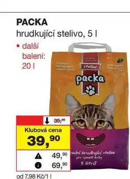 Barvy a laky drogerie PACKA hrudkující stelivo, 5l nabídka