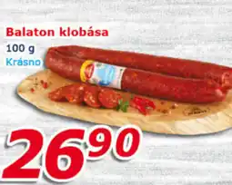 ESO MARKET Balaton klobása nabídka