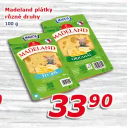 ESO MARKET MADELAND plátky různé druhy nabídka