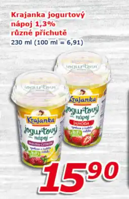 ESO MARKET KRAJANKA jogurtový nápoj 1,3% různé příchutě nabídka