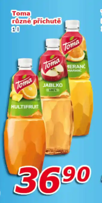 ESO MARKET TOMA různé příchutě nabídka