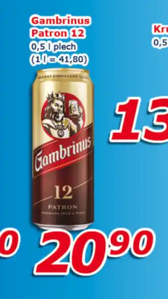 ESO MARKET GAMBRINUS Patron 12 nabídka