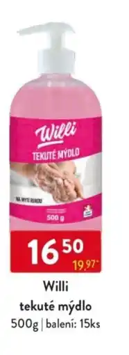 Qanto Willi tekuté mýdlo nabídka