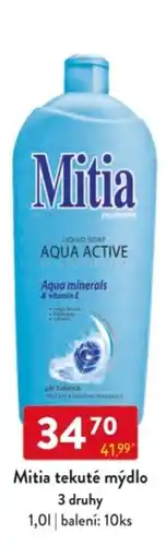 Qanto Mitia tekuté mýdlo nabídka