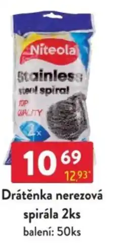 Qanto Drátěnka nerezová spirála nabídka