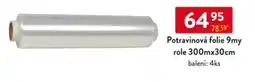 Qanto Potravinová folie 9my role nabídka