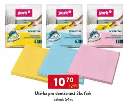 Qanto Utěrka pro domácnost 3ks York nabídka