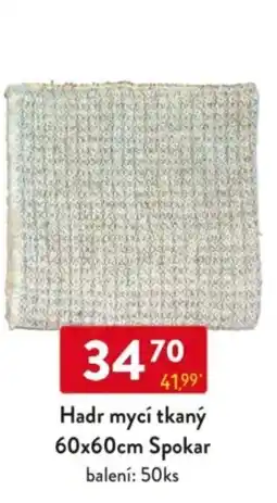 Qanto Hadr mycí tkaný 60x60cm Spokar nabídka