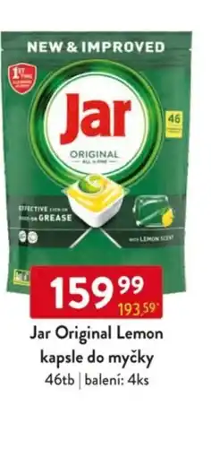 Qanto Jar Original Lemon kapsle do myčky nabídka