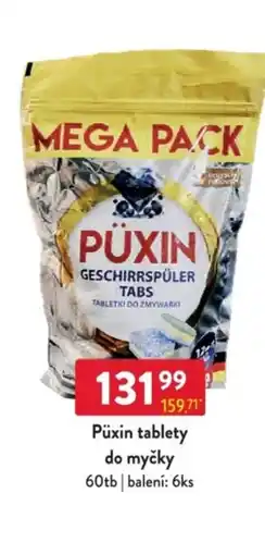 Qanto Püxin tablety do myčky nabídka