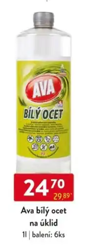 Qanto Ava bílý ocet na úklid nabídka