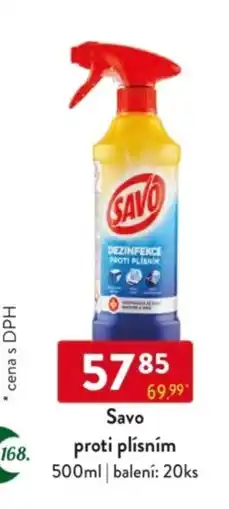 Qanto Savo proti plísním nabídka