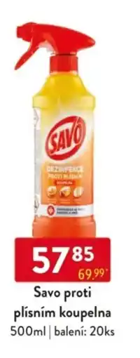 Qanto Savo proti plísním koupelna nabídka