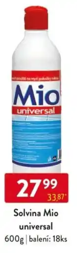 Qanto Solvina Mio universal nabídka