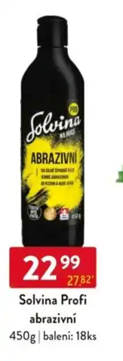Qanto Solvina Profi abrazivní nabídka
