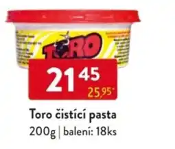 Qanto Toro čistící pasta nabídka