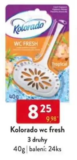 Qanto Kolorado wc fresh nabídka