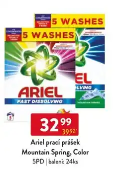 Qanto Ariel prací prášek Mountain Spring, Color nabídka